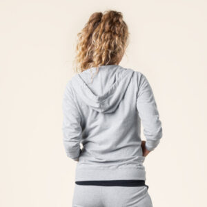 EKO Bombažna Ženska Jopica SIVA