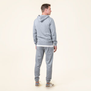 EKO Bombažna Moška Jopica SIVA