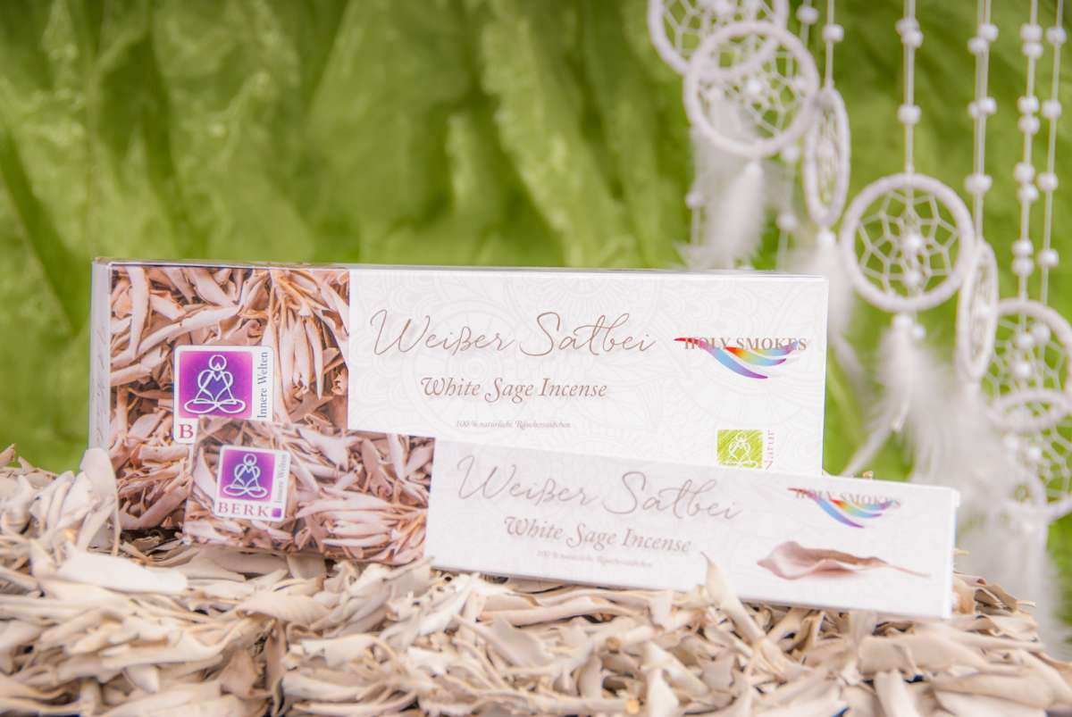 Kadilne paličice Beli žajbelj 10g.