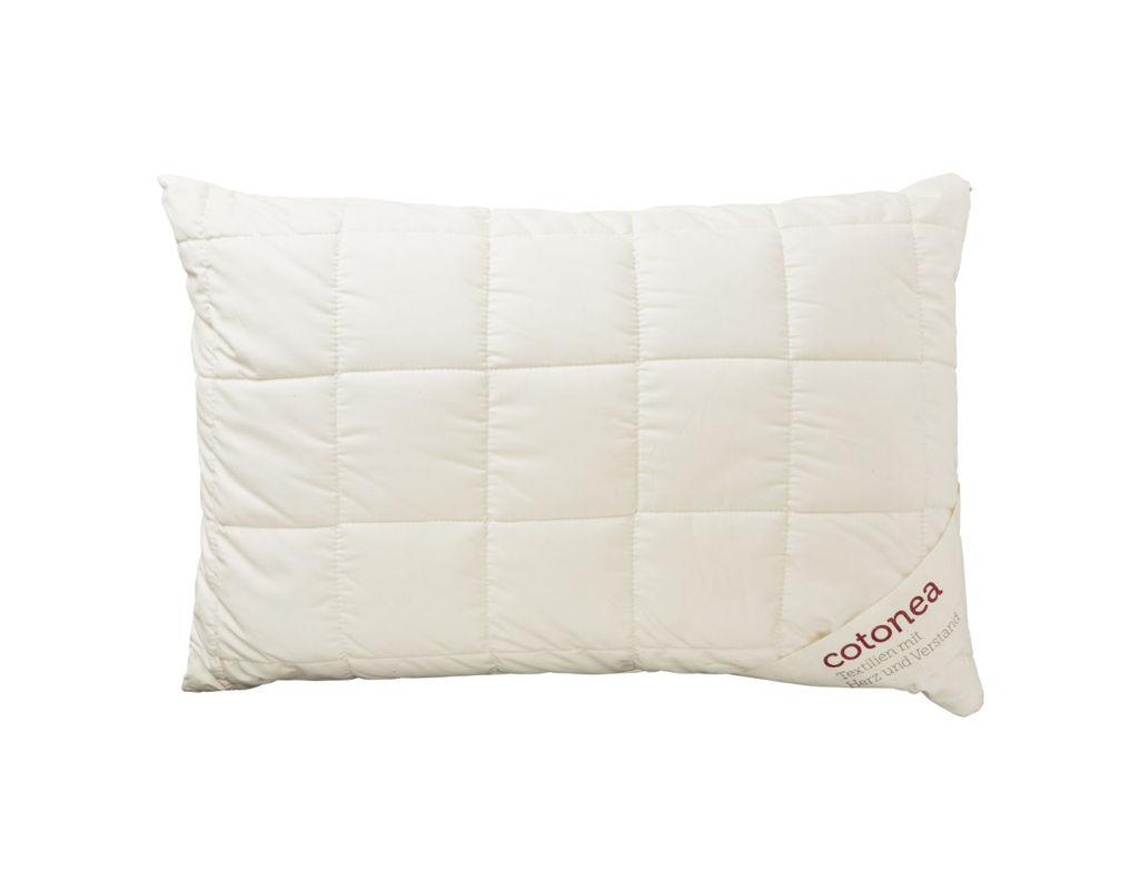 VOLNA Vzglavnik 40x60 iz eko bombaža, polnjen z volno