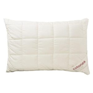 PUH Vzglavnik iz eko bombaža, polnjen z gosjim puhom