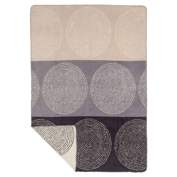 Odeja eko bombaž Kreise 150x200 quarz