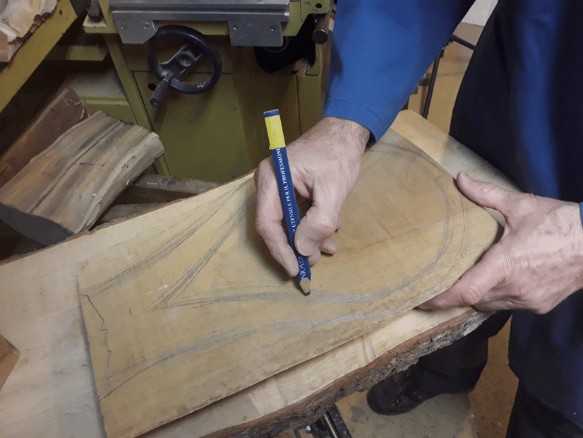 Lesena skleda- oreh 09 izdelana v Sloveniji