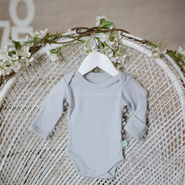 EKO Merino Otroški Body DR SIV - vel. 56 do 104 EKO Merino Otroški Body DR SIV - vel. 56 do 104