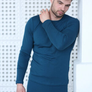 Moška majica DR iz 100% volne PETROL XS do XXXL