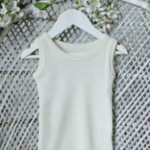 EKO Merino otroška spodnja majica NATUR od 62-116