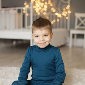 EKO Merino otroški puli DR PETROL MODER od 122-152 EKO Merino otroški puli DR PETROL MODER od 122-152