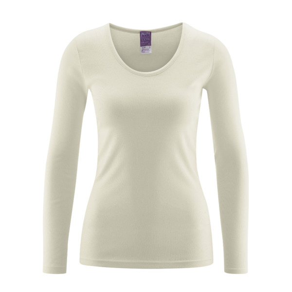 EKO Bombažna Ženska Majica NATUR