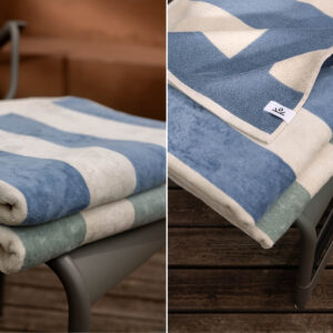 Brisača za na plažo- FADED BLUE 100x180