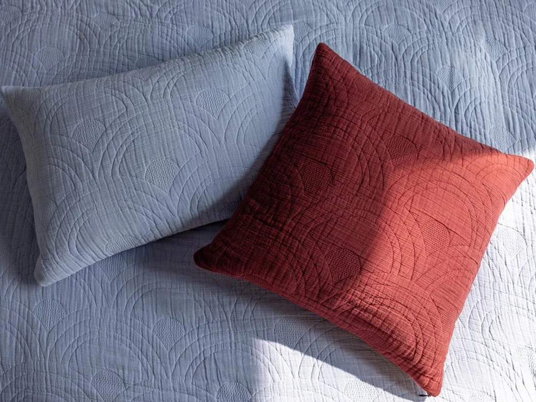 Deka iz 100% eko bombaža, 200x230,260x240, SIVKA MODRA Deka iz 100% eko bombaža, 200x230,260x240, SIVKA MODRA