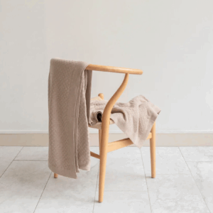 Deka iz 100% eko bombaža, 160x250, SAND