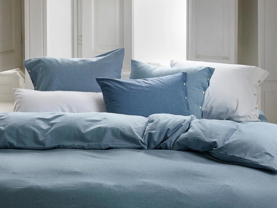 Posteljnina flanela light blue razl.dim.