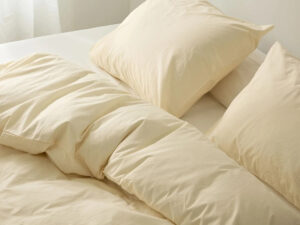 Posteljnina ekološki bombaž perkal BUTTER več dimenzij