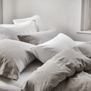 Posteljnina flanela stone brown razl.dim.