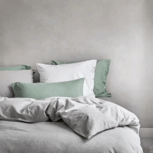 Posteljnina flanela light grey razl.dim.