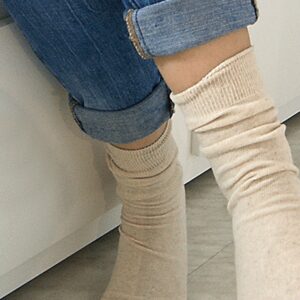 Nogavice lan bombaž NATUR Clasic od 40-47