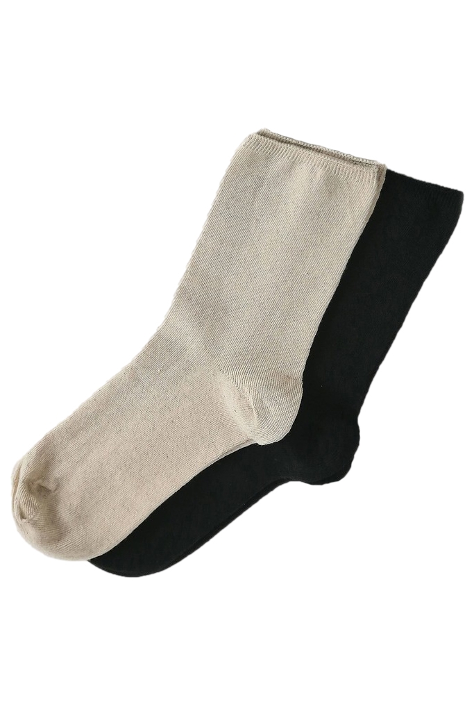 Nogavice lan bombaž ČRNE Medic od 36 do 41