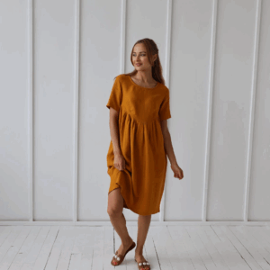 Obleka 1237, 100% lan Obleka 1237, 100% lan