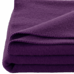 Otroška odeja 100% ovčja volna INN velur LILA dve dim.