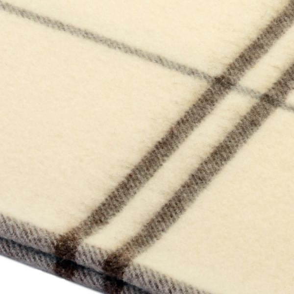 Volnena odeja ISOLA natur karo