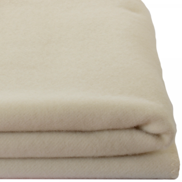 Otroška odeja 100% ovčja volna INN velur NATUR dve dim.