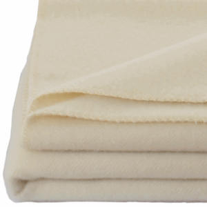 Otroška odeja 100% ovčja volna INN velur NATUR dve dim.