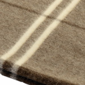 Volnena odeja ISOLA rjava karo