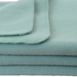 Otroška odeja 100% ovčja volna INN velur TURKIZNA dve dim.