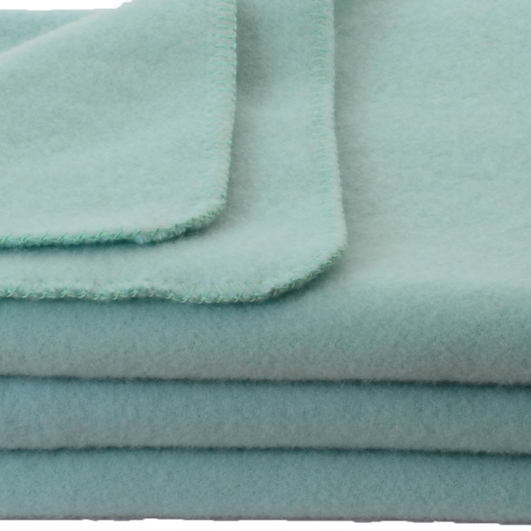 Volnena odeja INN velur blue 150x200