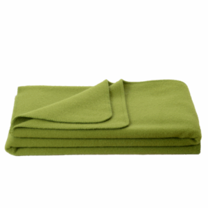 Volnena odeja INN velur kiwi 150x200