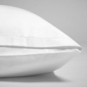 Posteljnina ekološki bombaž saten SNEŽNO BELA več dimenzij