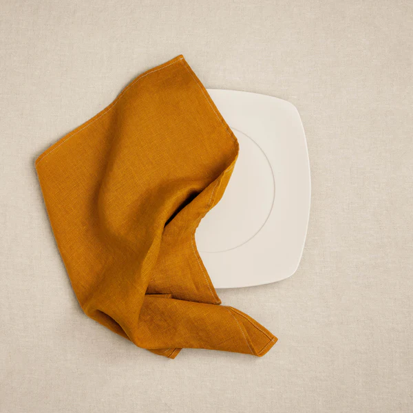 Prtiček lan oker 42x42