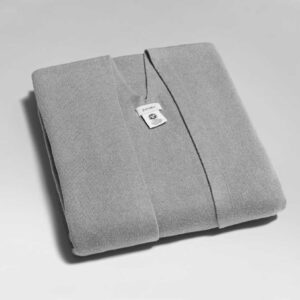 Pleteni plet iz 100% eko bombaža grey Pleteni plet iz 100% eko bombaža grey