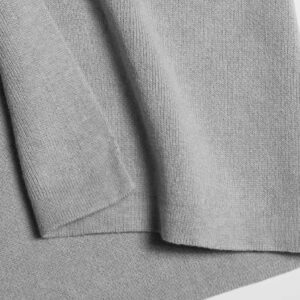 Pleteni plet iz 100% eko bombaža grey Pleteni plet iz 100% eko bombaža grey