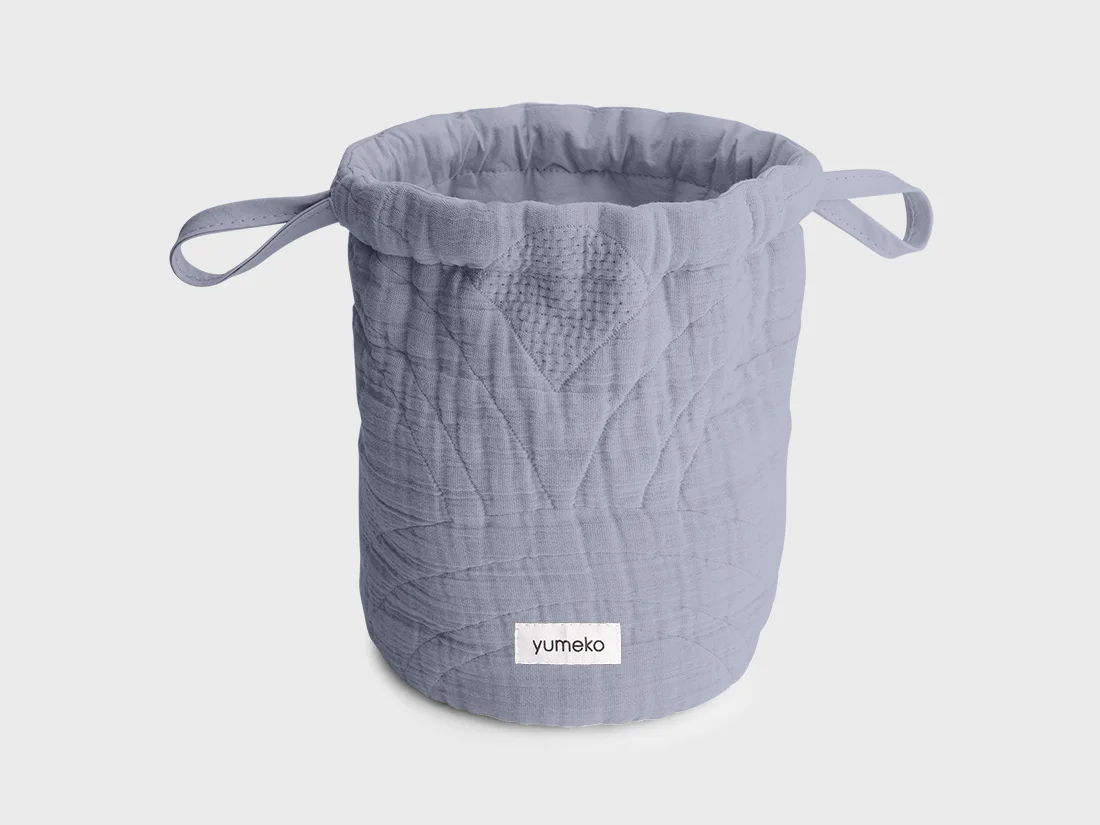 Toaletna torbica mošnjiček eko bombaž SIVKA Toaletna torbica mošnjiček eko bombaž SIVKA