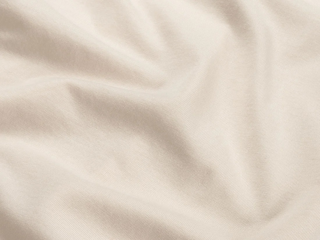 Zgornji del pižame iz eko bombaža, crem