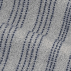 Spodnji del moške pižame iz eko flanele, siva črtasta