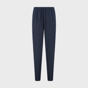 Spodnji del pižame iz eko bombaža, moder