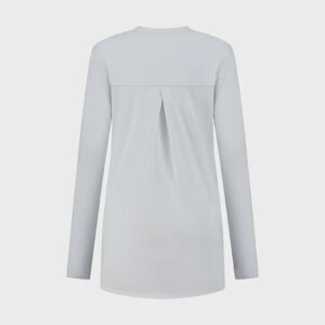 Zgornji del pižame iz eko bombaža, siv