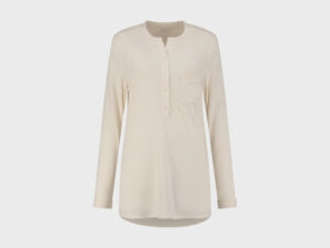 Zgornji del pižame iz eko bombaža, crem Zgornji del pižame iz eko bombaža, crem