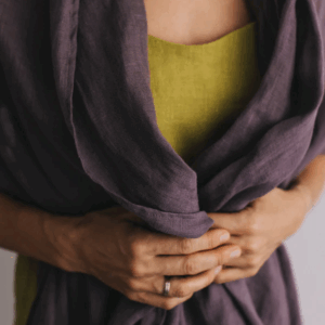 Šal iz 100% lana melancan