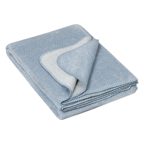 Odeja eko bombaž Melange 150x200 stahlblau Odeja eko bombaž Melange 150x200 stahlblau