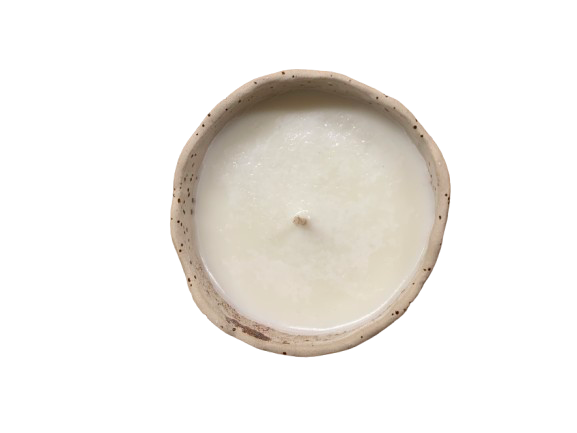 Sveča v keramični posodi "Sadje in cimet" 200g.