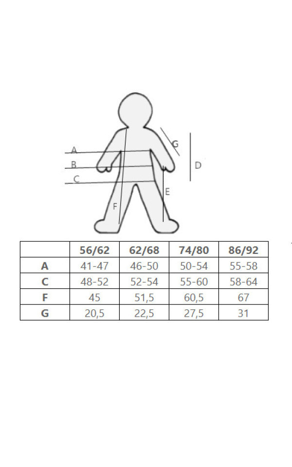 EKO Merino Otroški Body na preklop DR SIV vel. 56 do 68 EKO Merino Otroški Body na preklop DR SIV vel. 56 do 68