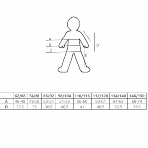 EKO Merino otroška majica DR ZELENA od 62-116