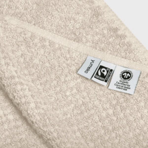 Brisača eko bombaž dots WHITE SAND Brisača eko bombaž dots WHITE SAND