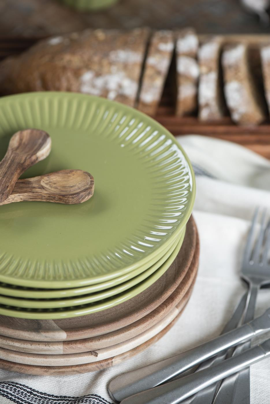 Krožnik herbal green Krožnik herbal green