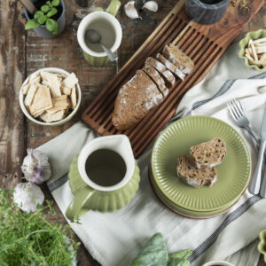 Krožnik herbal green Krožnik herbal green