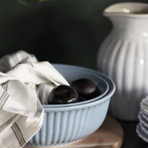 Skleda velika svetlo modra