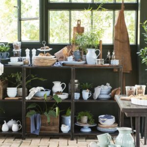 Skleda velika svetlo modra